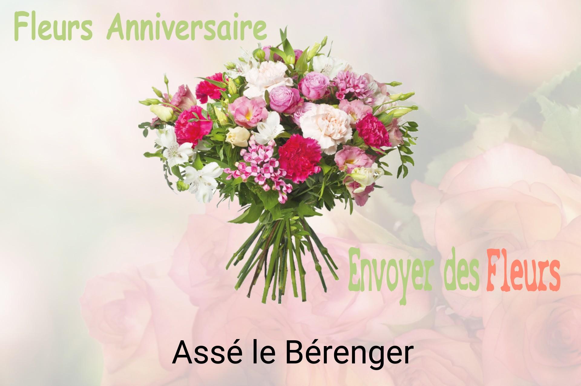 Bouquet de fleurs d’anniversaire livré à Assé-le-Bérenger