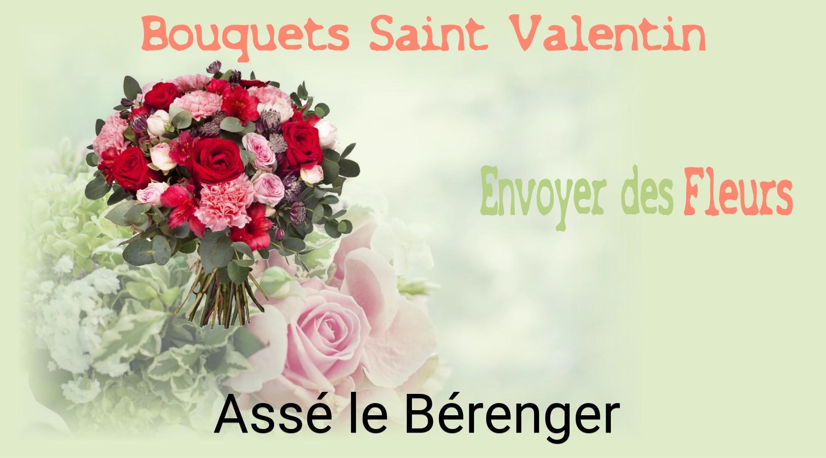 Roses de Saint-Valentin livrées à Assé-le-Bérenger
